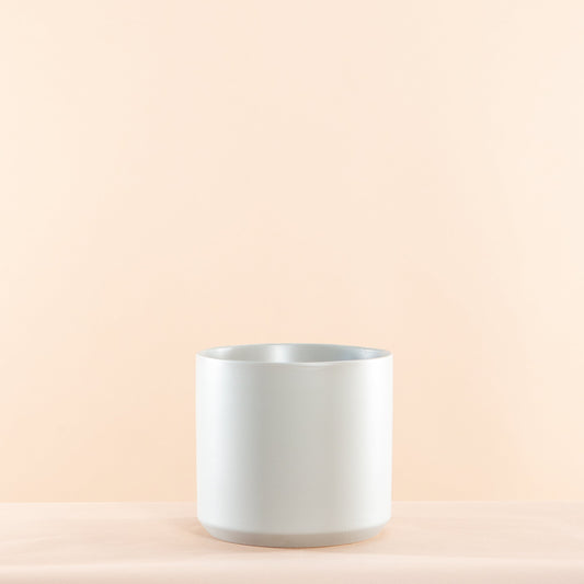 Kendall Ceramic Pot | 12 inch Nursery Pot — empty planter, ceramic planter, studio photo — planter for sale by Promise Supply for delivery and pickup in Toronto.