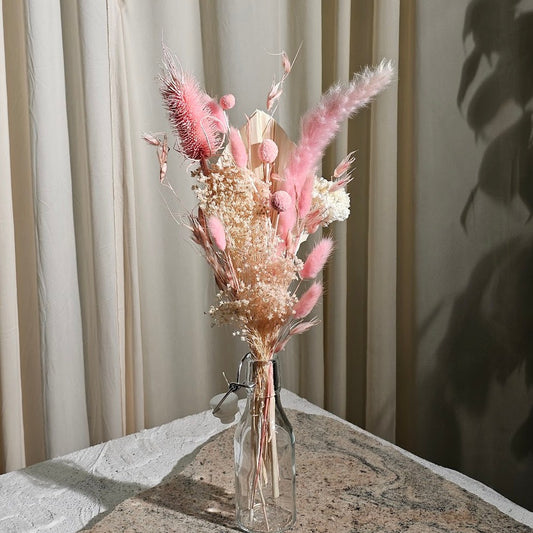 Everlasting Bouquet: Handmade Dried Valentine's Floral Arrangement