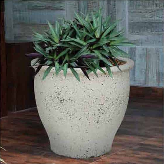 Ficonstone Urn Planter | 17 inch Diameter — empty planter, studio photo — planter for sale by Promise Supply for delivery and pickup in Toronto.