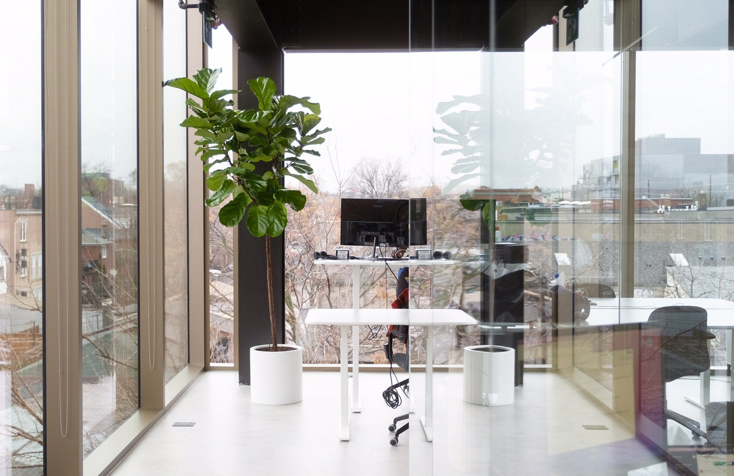 Essential Cylinder Planter | 14 inch Nursery Pot — empty planter, studio photo — planter for sale by Promise Supply for delivery and pickup in Toronto.