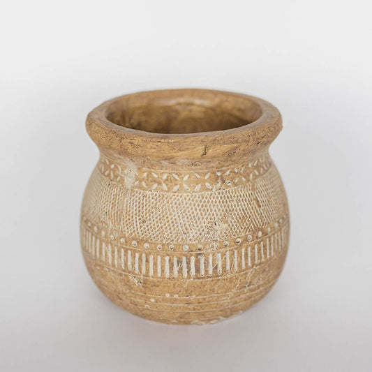 Cement Urn Planter | 6 inch Nursery Pot