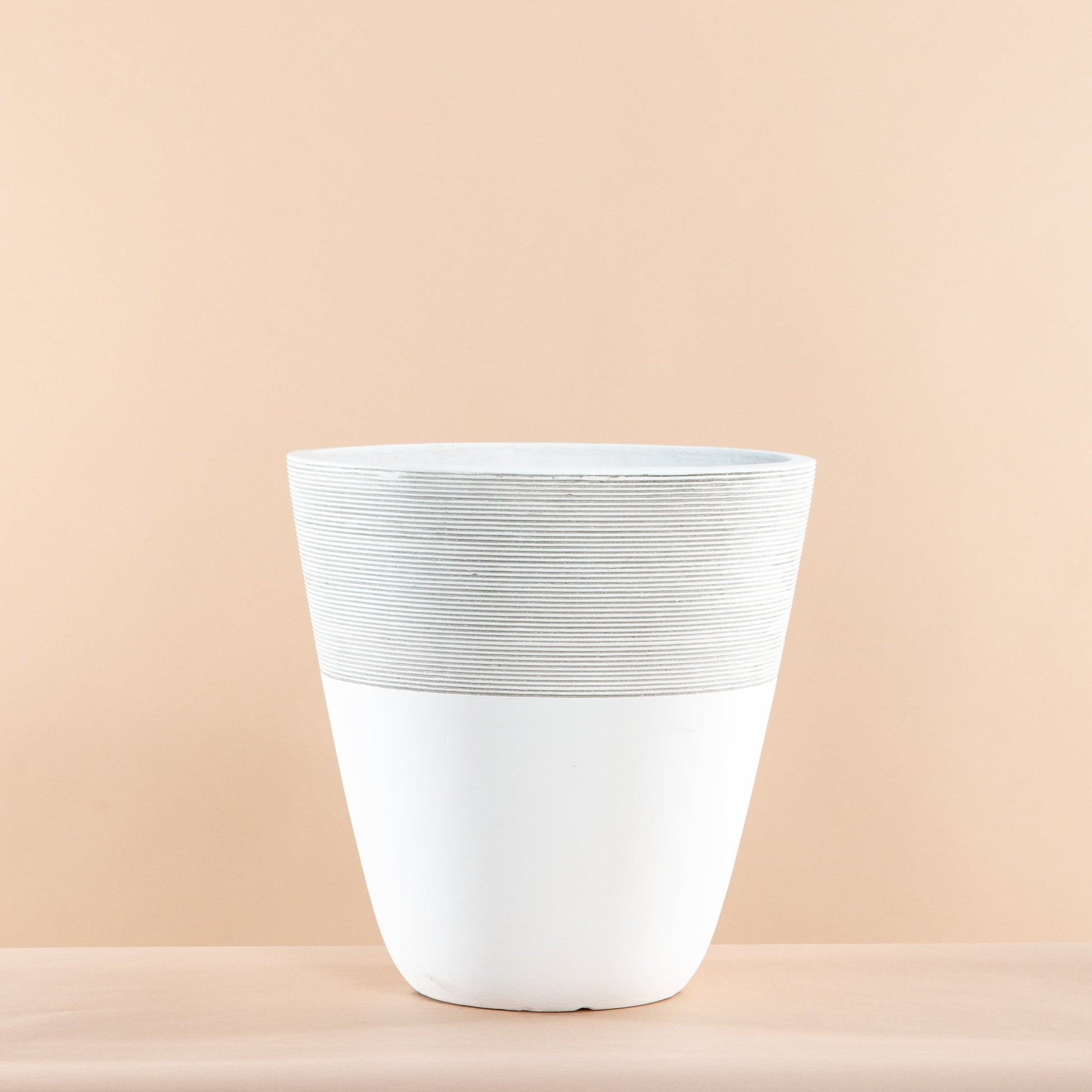 Lifestyle Planter | 14 inch Nursery Pot — with plant inside, studio photo — planter for sale by Promise Supply for delivery and pickup in Toronto.