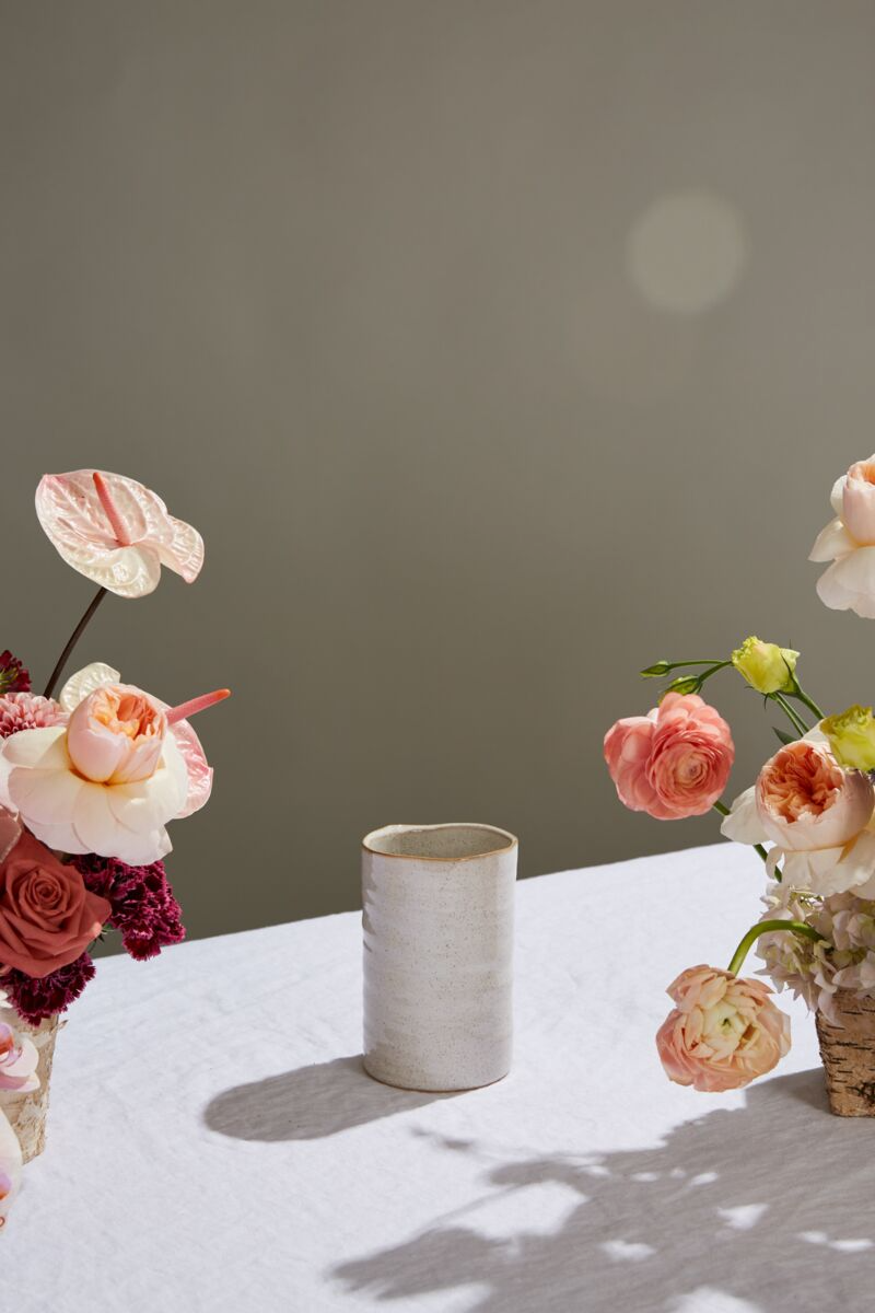 Copen Ceramic Vase — empty planter, ceramic planter, studio photo — planter for sale by Promise Supply for delivery and pickup in Toronto.