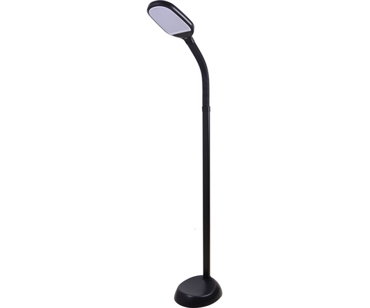 Agrobrite Standing LED Plant Lamp in 14W — Grow Light product on white background — for sale by Promise Supply for delivery and pickup in Toronto.