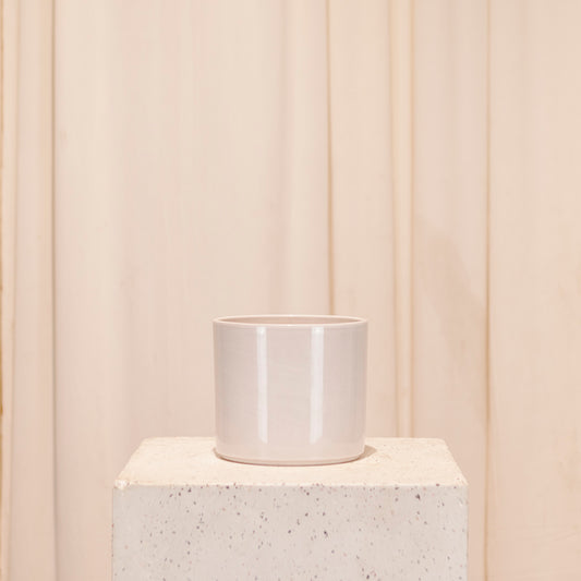 Pillar Ceramic Pot | 6 inch Nursery Pot — empty planter, ceramic planter, studio photo — planter for sale by Promise Supply for delivery and pickup in Toronto.