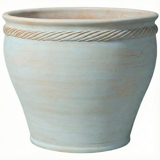 Campana Cabane Terracotta Planter with Drainage | 12 inch Diameter