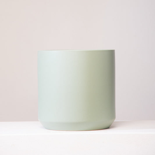 Kendall Ceramic Pot | 10 inch Nursery Pot — empty planter, ceramic planter, studio photo — planter for sale by Promise Supply for delivery and pickup in Toronto.