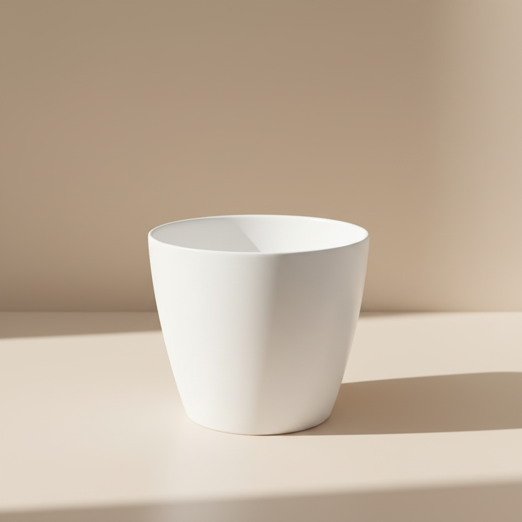 Nubia Ceramic Pot | 8 inch Nursery Pot