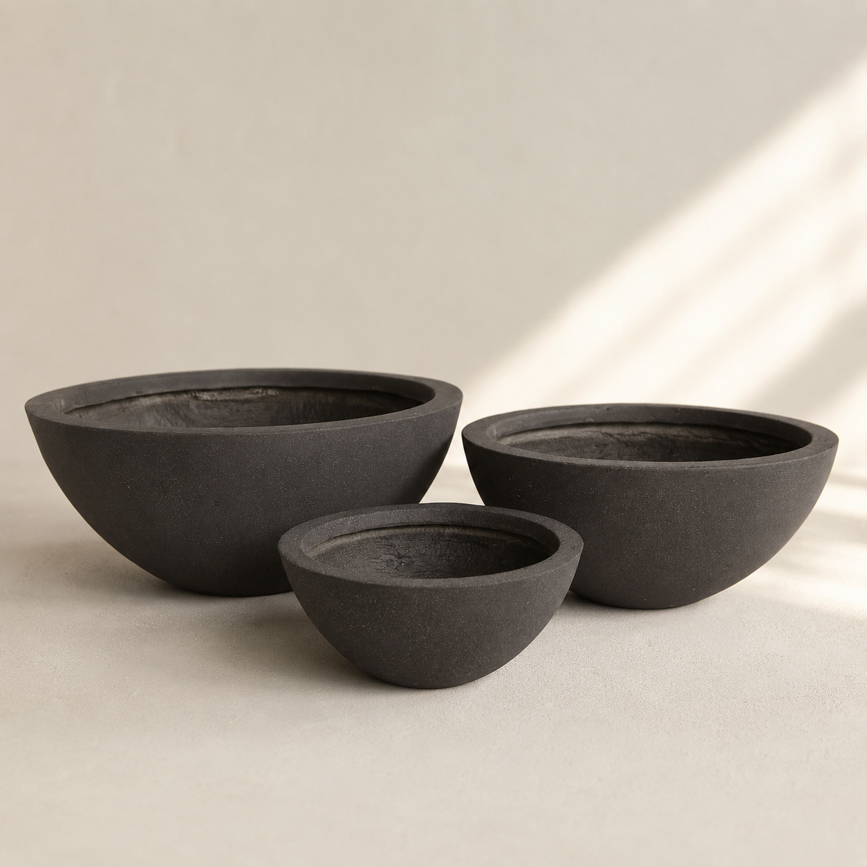 Portofino Slate Bowl Planter | 21 inch Diameter