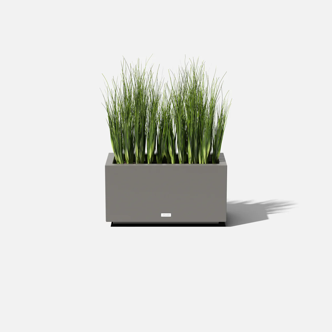 Block Long Box Planter | Small — empty planter, studio photo — planter for sale by Promise Supply for delivery and pickup in Toronto.