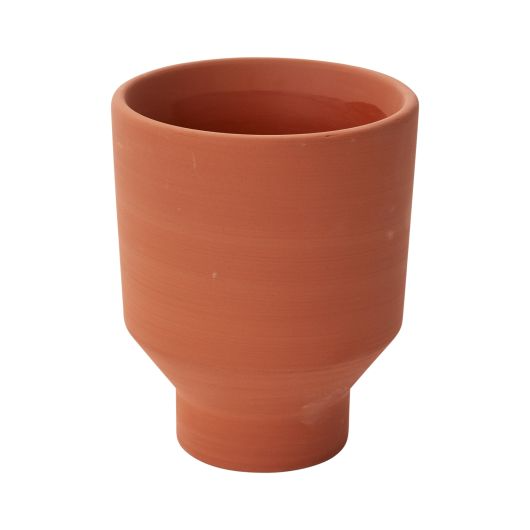 Crescendo Terracotta Pot | 5 inch Nursery Pot — empty planter, terracotta planter, studio photo — planter for sale by Promise Supply for delivery and pickup in Toronto.