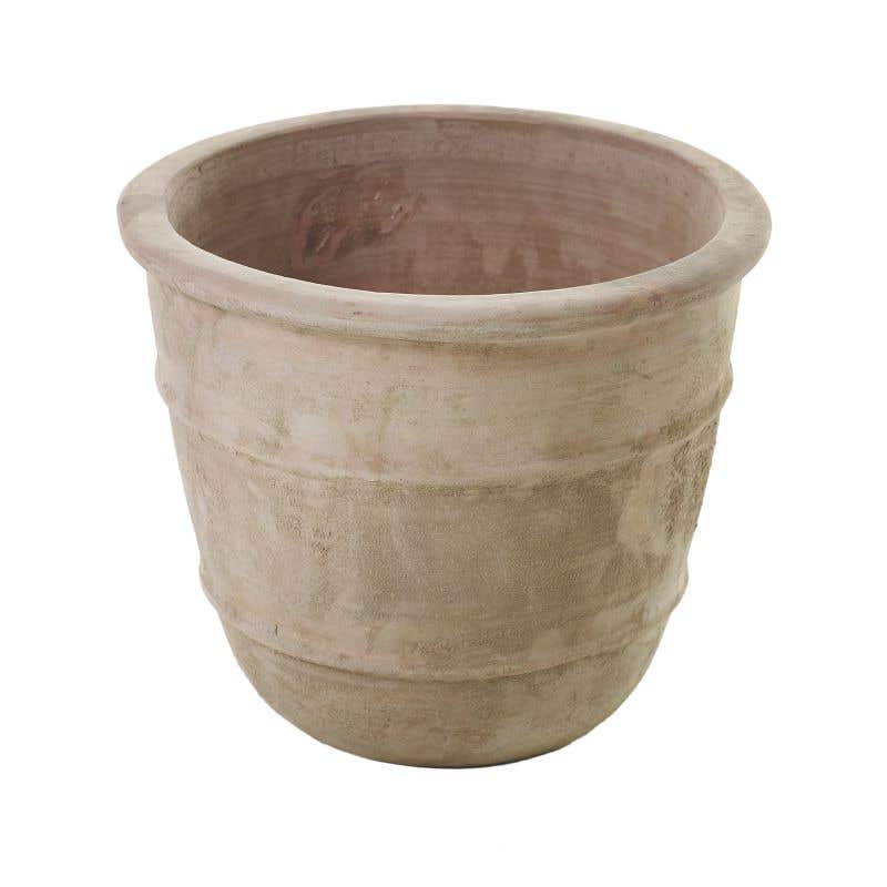 22 inch diameter planter pots Monteclair Clay Planter – Drainage – 22 Inch – Promise Supply