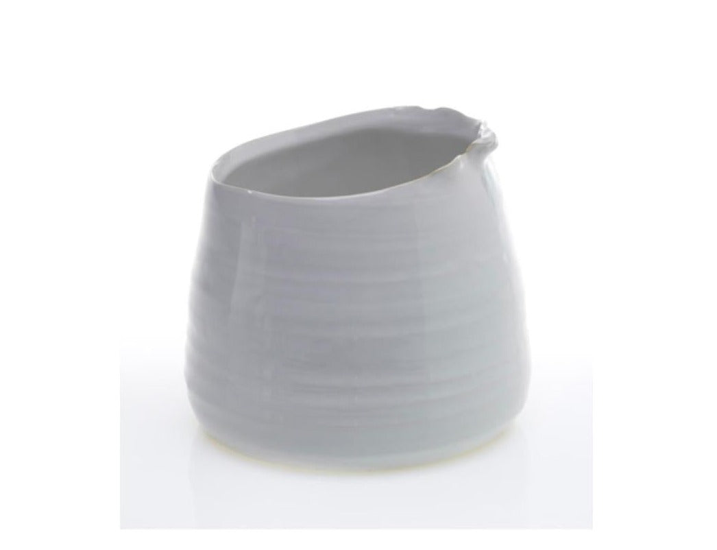Tegan Ceramic Planter | 6 inch Nursery Pot — empty planter, ceramic planter, studio photo — planter for sale by Promise Supply for delivery and pickup in Toronto.