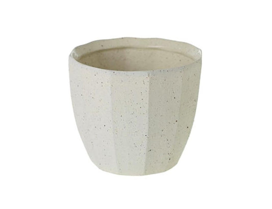 Bona Textured Planter | 3.5 inch Nursery Pot — empty planter, studio photo — planter for sale by Promise Supply for delivery and pickup in Toronto.
