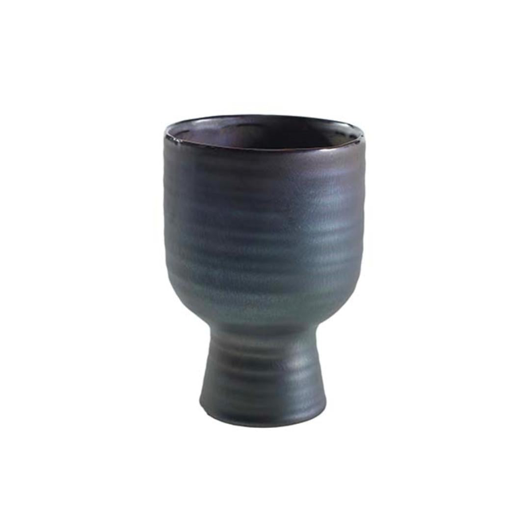 Misfit Pedestal Planter | 5 inch Nursery Pot — empty planter, studio photo — planter for sale by Promise Supply for delivery and pickup in Toronto.