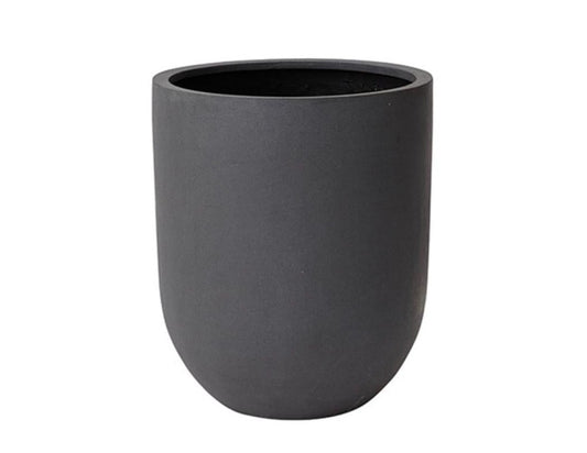 Leith Granite Slate Planter | 12 inch Nursery Pot — empty planter, studio photo — planter for sale by Promise Supply for delivery and pickup in Toronto.