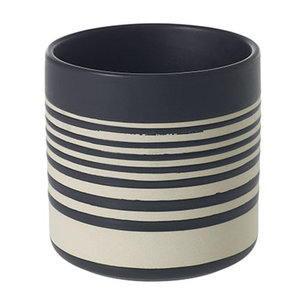 Sinclair Striped Planter | 4 inch Nursery Pot