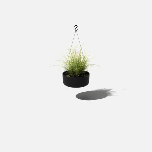 Mason Hanging Kona Bowl Planter | 14 inch — empty planter, studio photo — planter for sale by Promise Supply for delivery and pickup in Toronto.