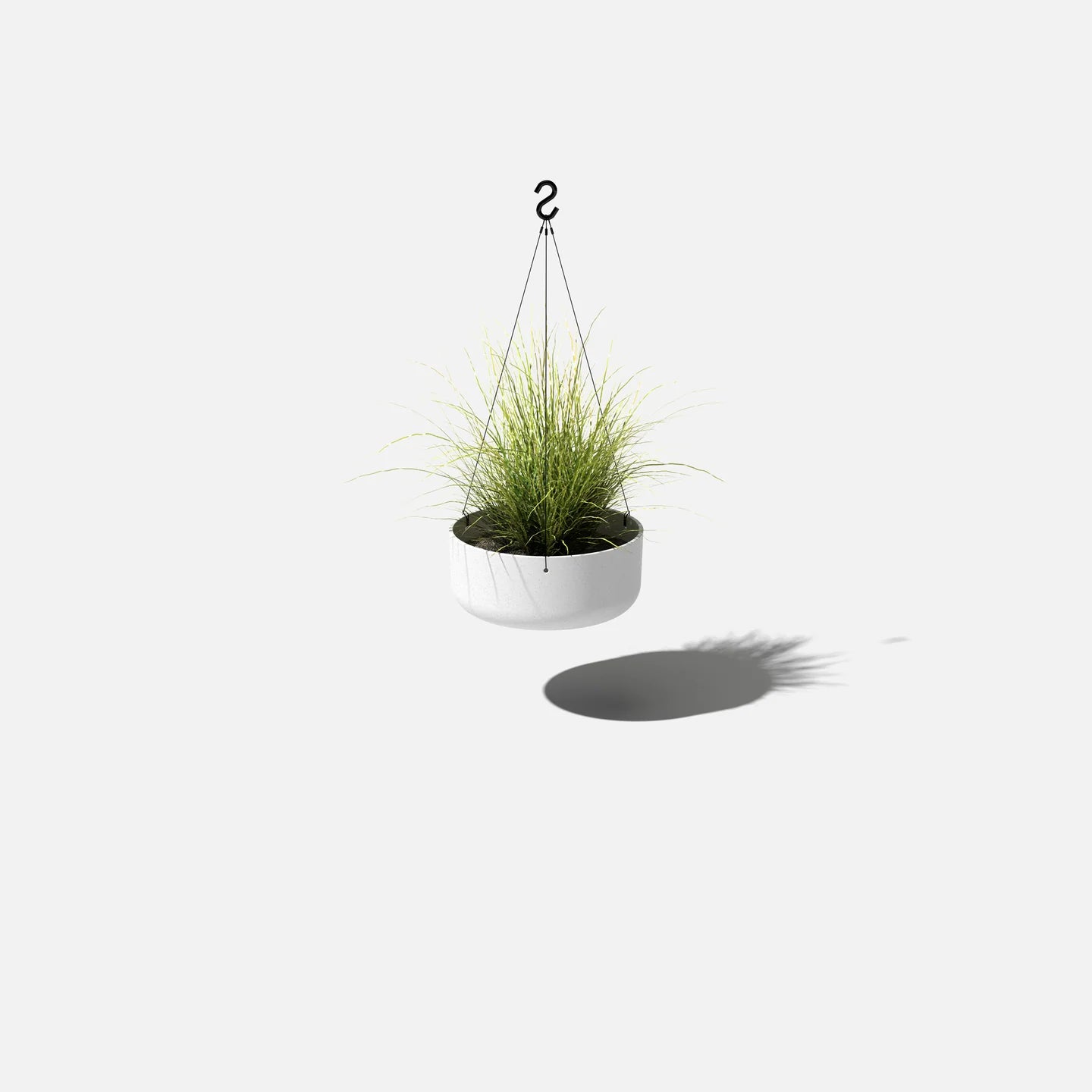 Mason Hanging Kona Bowl Planter | 14 inch — empty planter, studio photo — planter for sale by Promise Supply for delivery and pickup in Toronto.