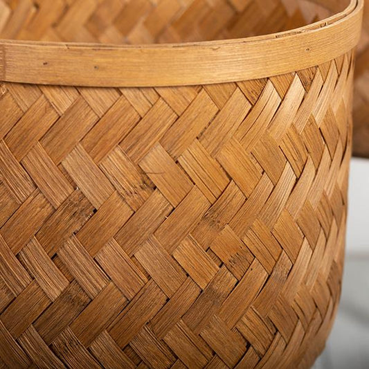 Bamboo Basket Stand fits up 10 inch Nursery Pot