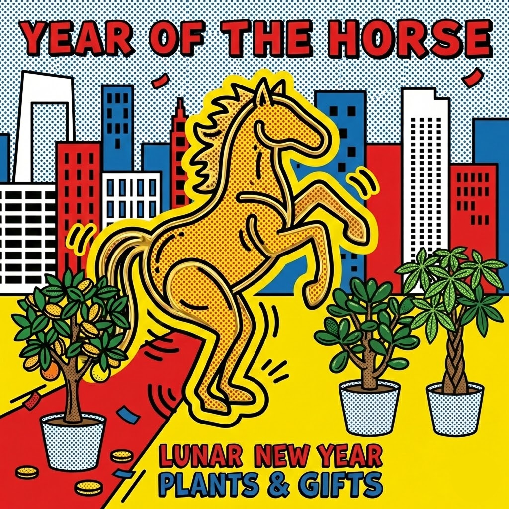 Year of the Horse: Lunar New Year Plants & Gifts