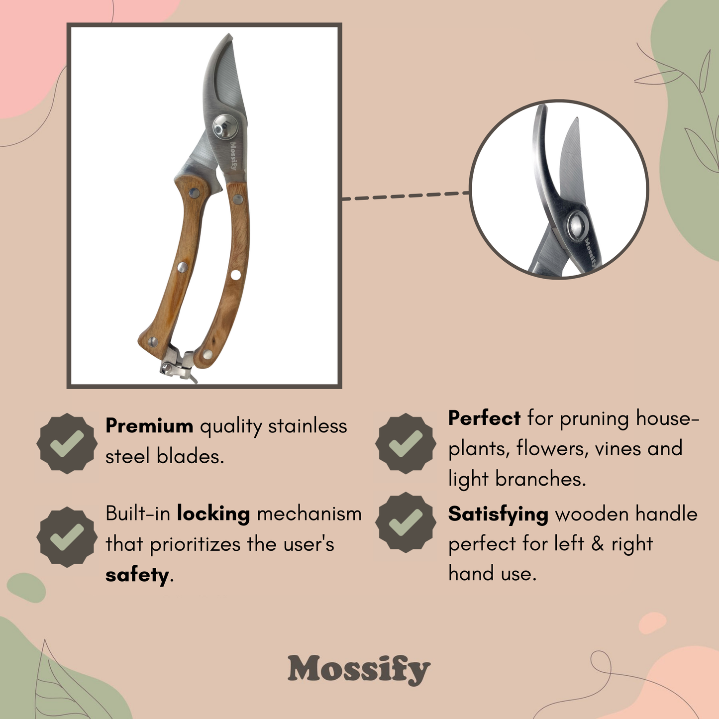 Mossify Garden Utility Shears