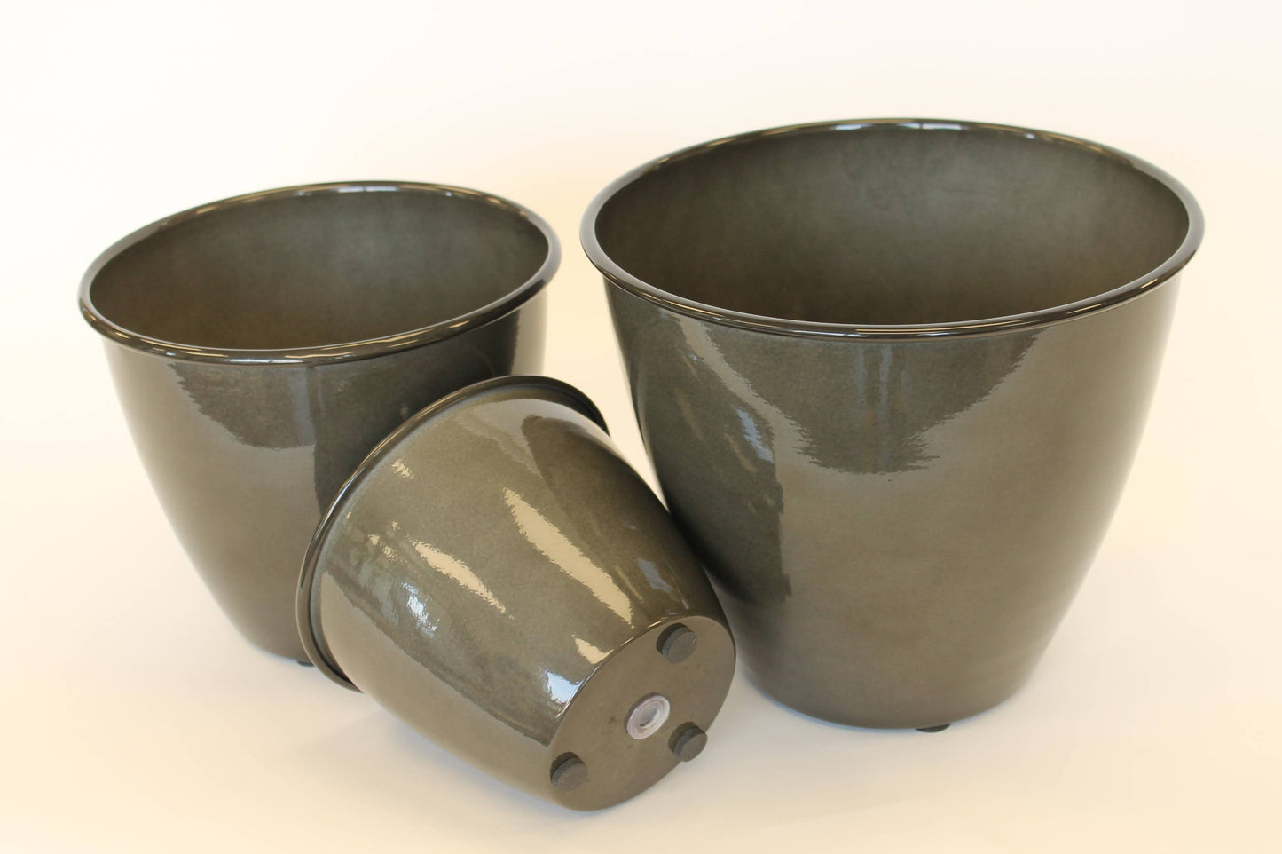 Ashford Galvanized Planter | 10 inch Diameter