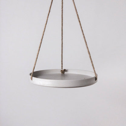 White Stone Signature Hanging Tray in 10 inch Diameter