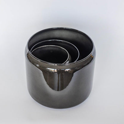 Strata Metal Planter | 9.8 inch Diameter