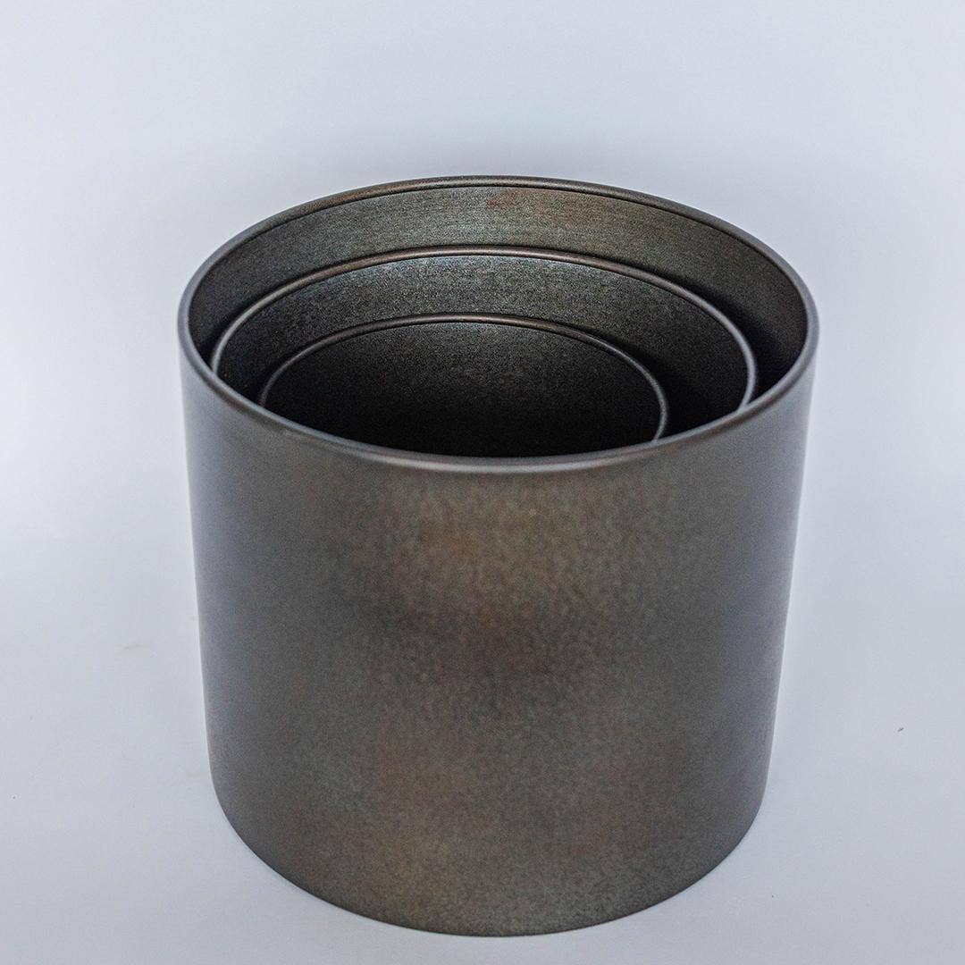 Hudson Metal Planter | 8.3 inch Diameter