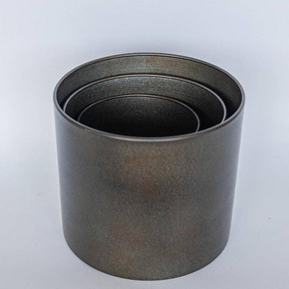 Hudson Metal Planter | 8.3 inch Diameter
