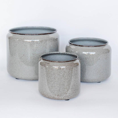 Strata Metal Planter | 9.8 inch Diameter