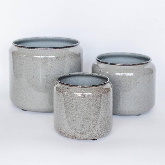 Strata Metal Planter | 6 inch Diameter