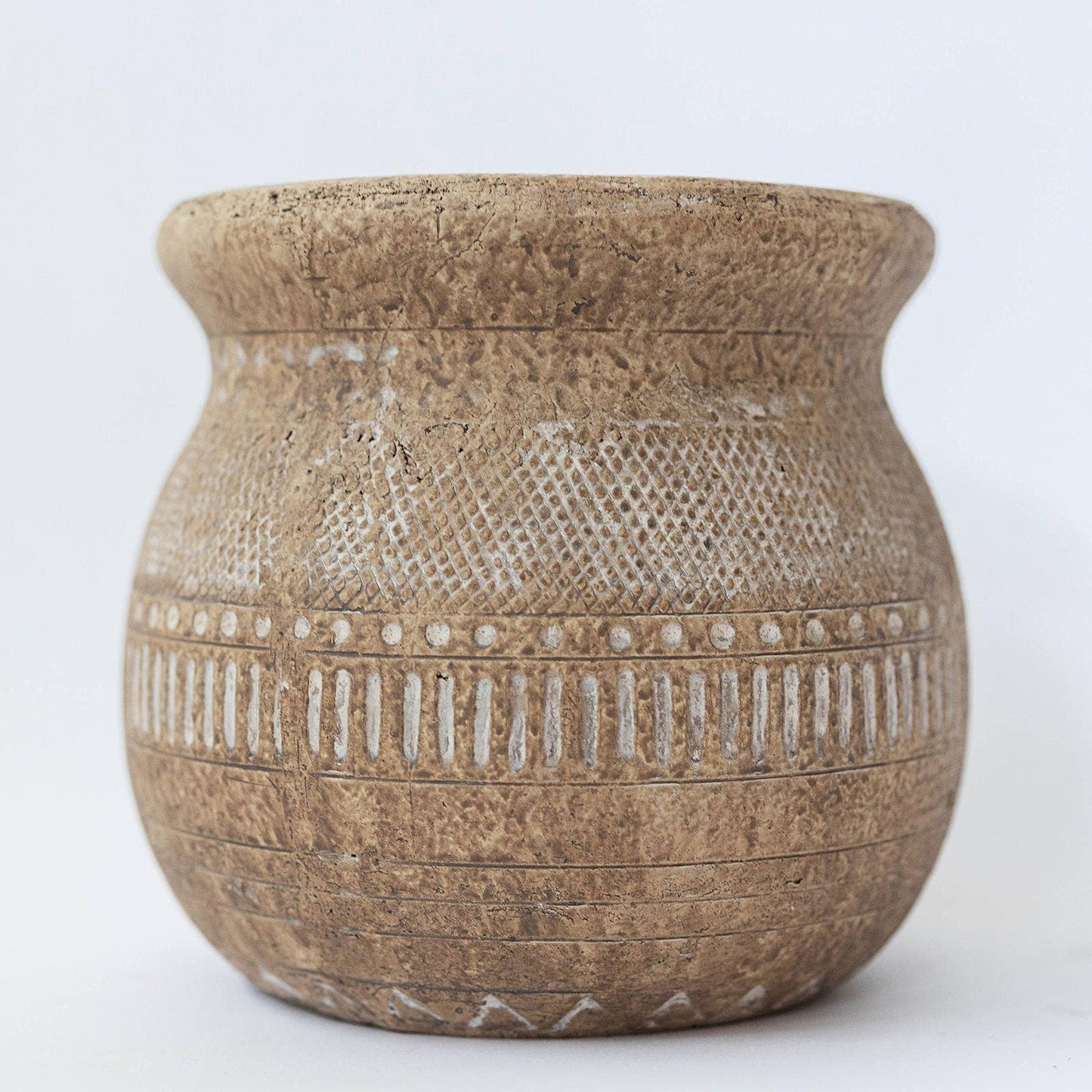 Cement Urn Planter | 6 inch Nursery Pot