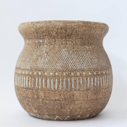 Cement Urn Planter | 6 inch Nursery Pot