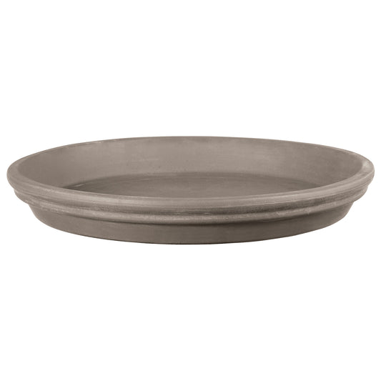 Clay Saucer | Gray/Beige/Greige