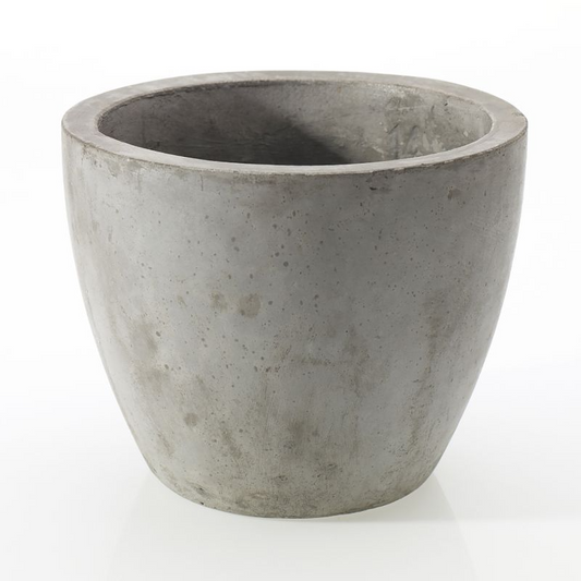 Newport Concrete Round Planter fits up to 6 inch Nursery Pot
