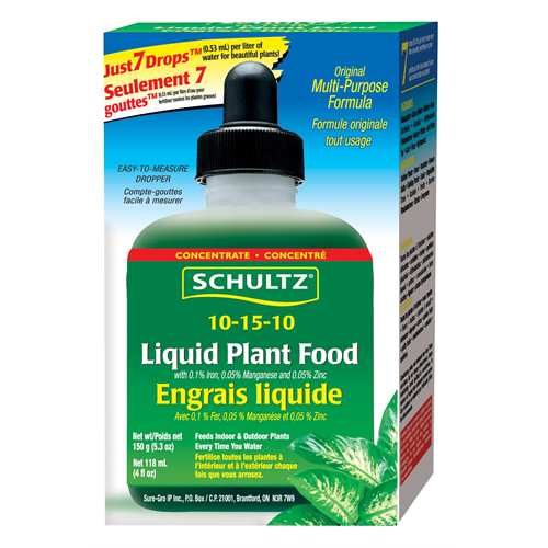Schultz Liquid Plant Food 10-15-10 - 150g
