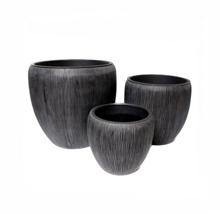 Polystone Lined Planter | 12 Inch Nursery Pot