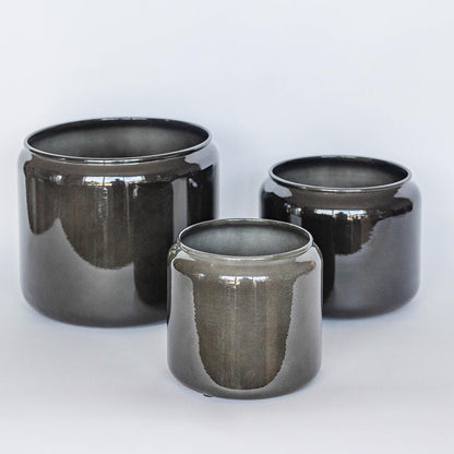 Strata Metal Planter | 9.8 inch Diameter