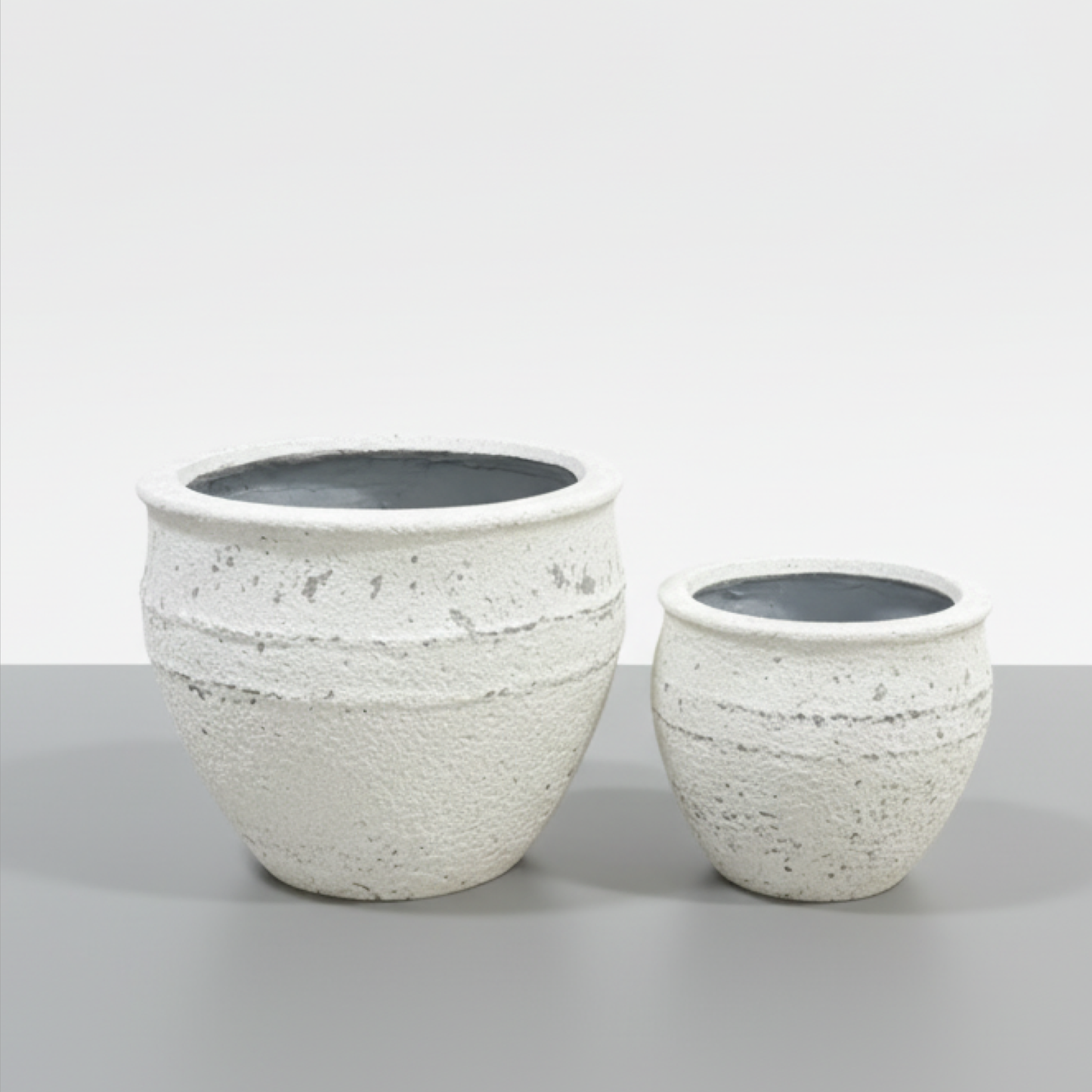 Ficonstone Lined Round Planter | 11.2 x 9.4 inches