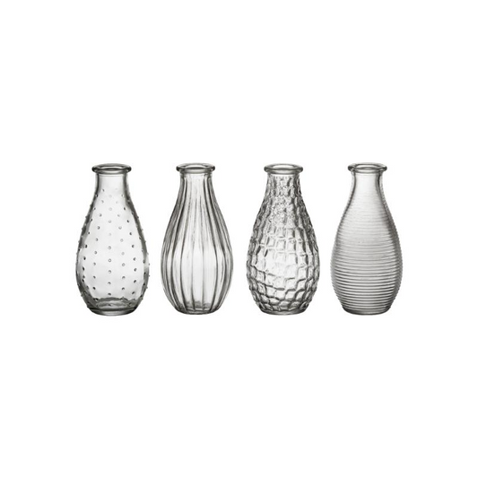 Clear Glass Vase - Assorted