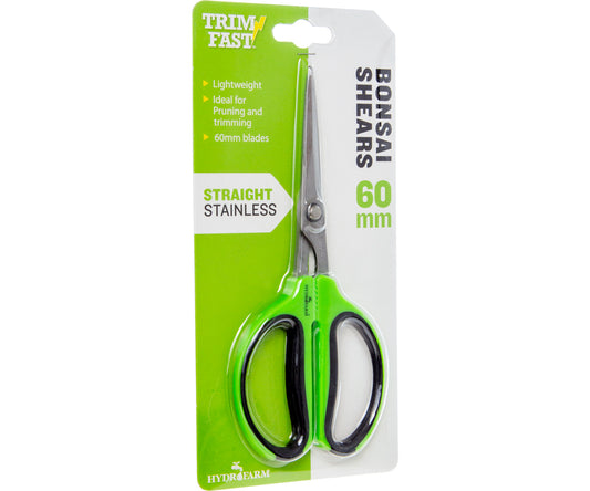 Bonsai Pruning Shears 60mm — Plant Care Tools gardening shears on tabletop — for sale by Promise Supply for delivery and pickup in Toronto.