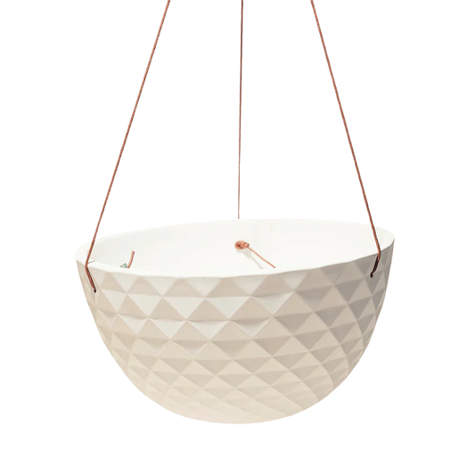 Mini Mofo Porcelain Modern Hanging Planter | 6 Inch Nursery Pot