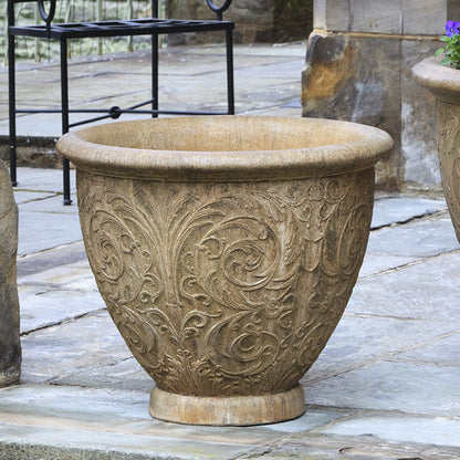 Arabesque Planter in 14 inch Diameter