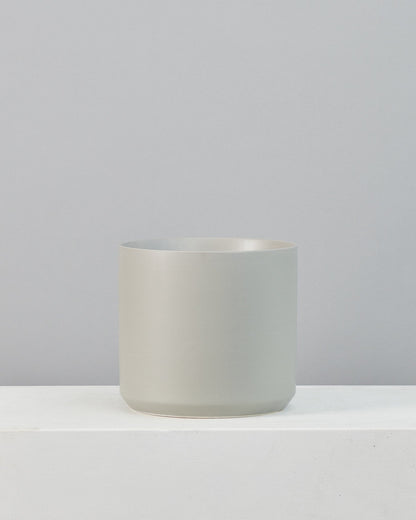 Kendall Ceramic Pot | 10 inch Nursery Pot — empty planter, ceramic planter, studio photo — planter for sale by Promise Supply for delivery and pickup in Toronto.