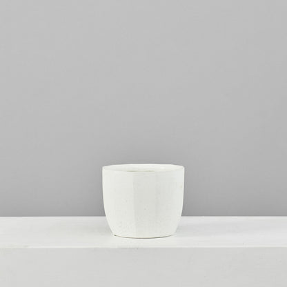 Bona Ceramic Textured Planter | 3.5 inch Nursery Pot