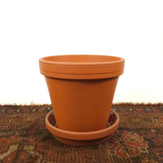 Standard Clay Planter with Drainage | 7 inch Diameter
