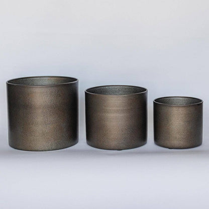 Hudson Metal Planter | 8.3 inch Diameter