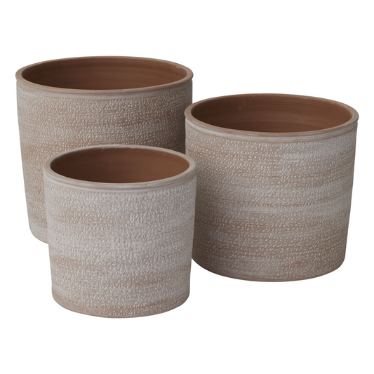 Aleppo Planter | 12 inch Nursery Pot — empty planter, studio photo — planter for sale by Promise Supply for delivery and pickup in Toronto.